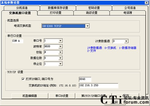 IPPBX MG3000-Xݔ��CDR�c���F(xi��n)Ӌ�M(f��i)